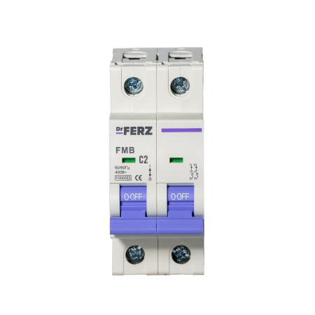 FMB-C 10kA 2P 02 х-ка C Автоматический выключатель